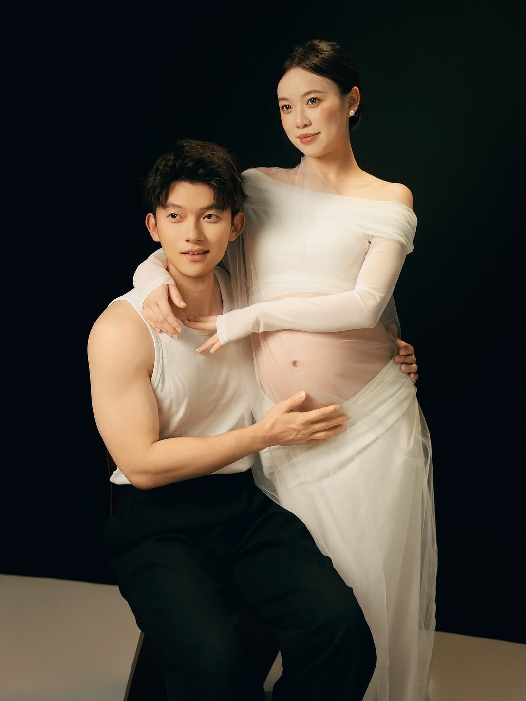 Studio Maternity Session