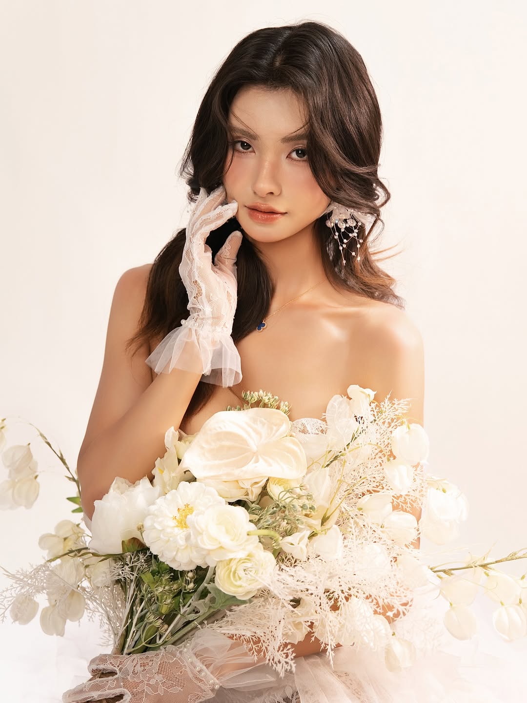 Lace and Floral Bridal
